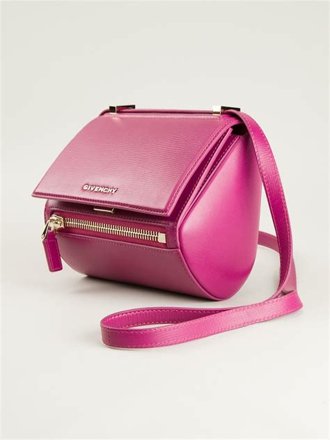 givenchy mini pandora box pink|Givenchy mini Pandora bag.